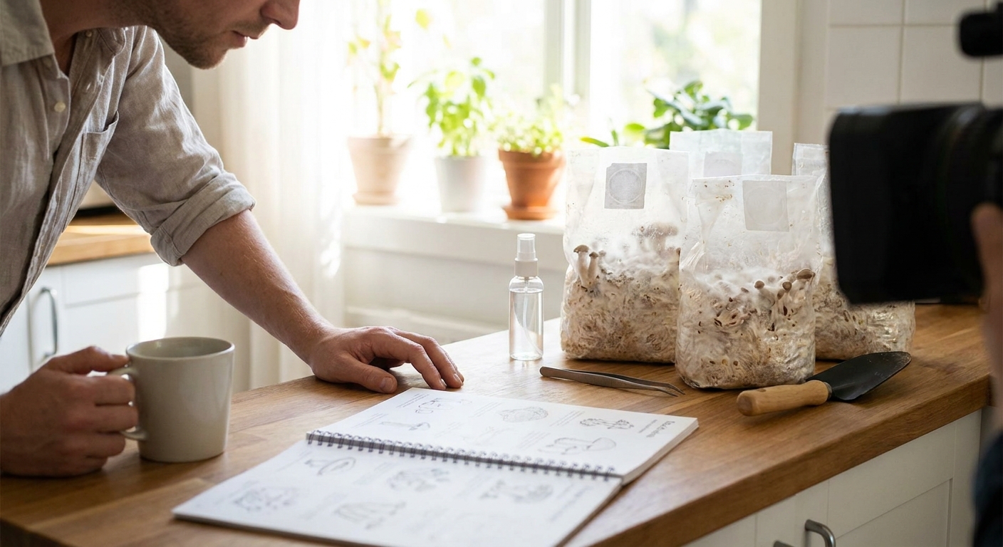 From Spore to Supper: A Step‑by‑Step Beginner’s Blueprint for Home Mushroom Cultivation